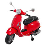 Elektrická motorka Vespa ROMA Scooter - červená